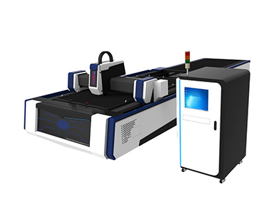 Fiber Laser Cutting Machine with Shuttle Table
