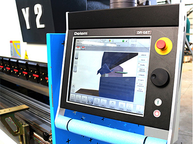 CNC Servo Electro-Hydraulic Press Brake, with DELEM DA66T Controller